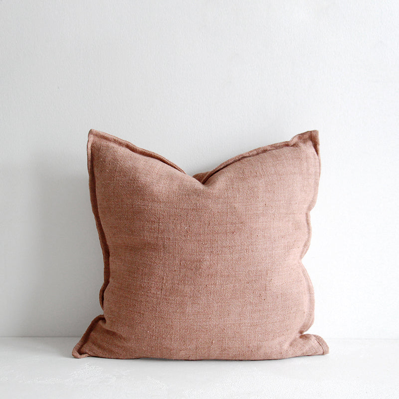 Flaxmill Cushion - Clay