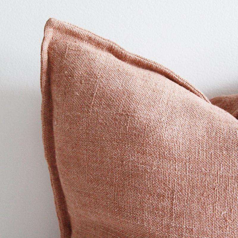 Flaxmill Cushion - Clay