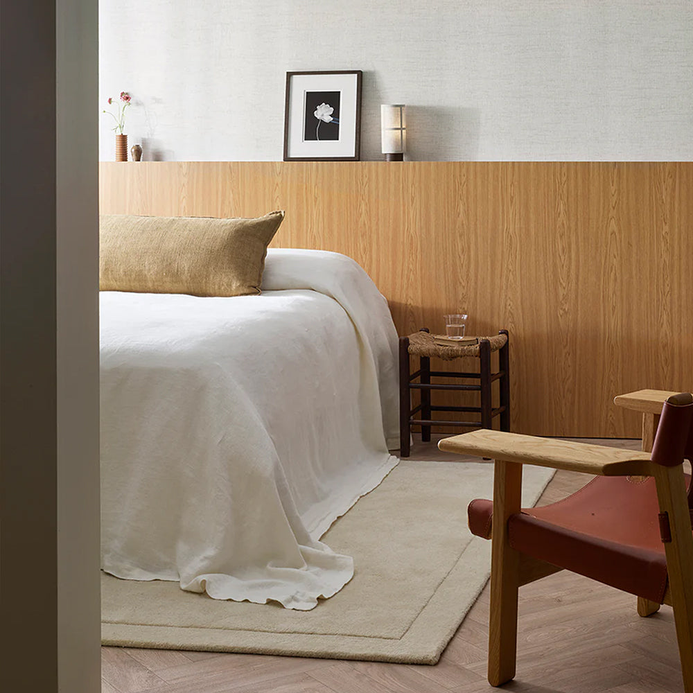 Flaxmill Linen Lodge Cushion - Fenugreek