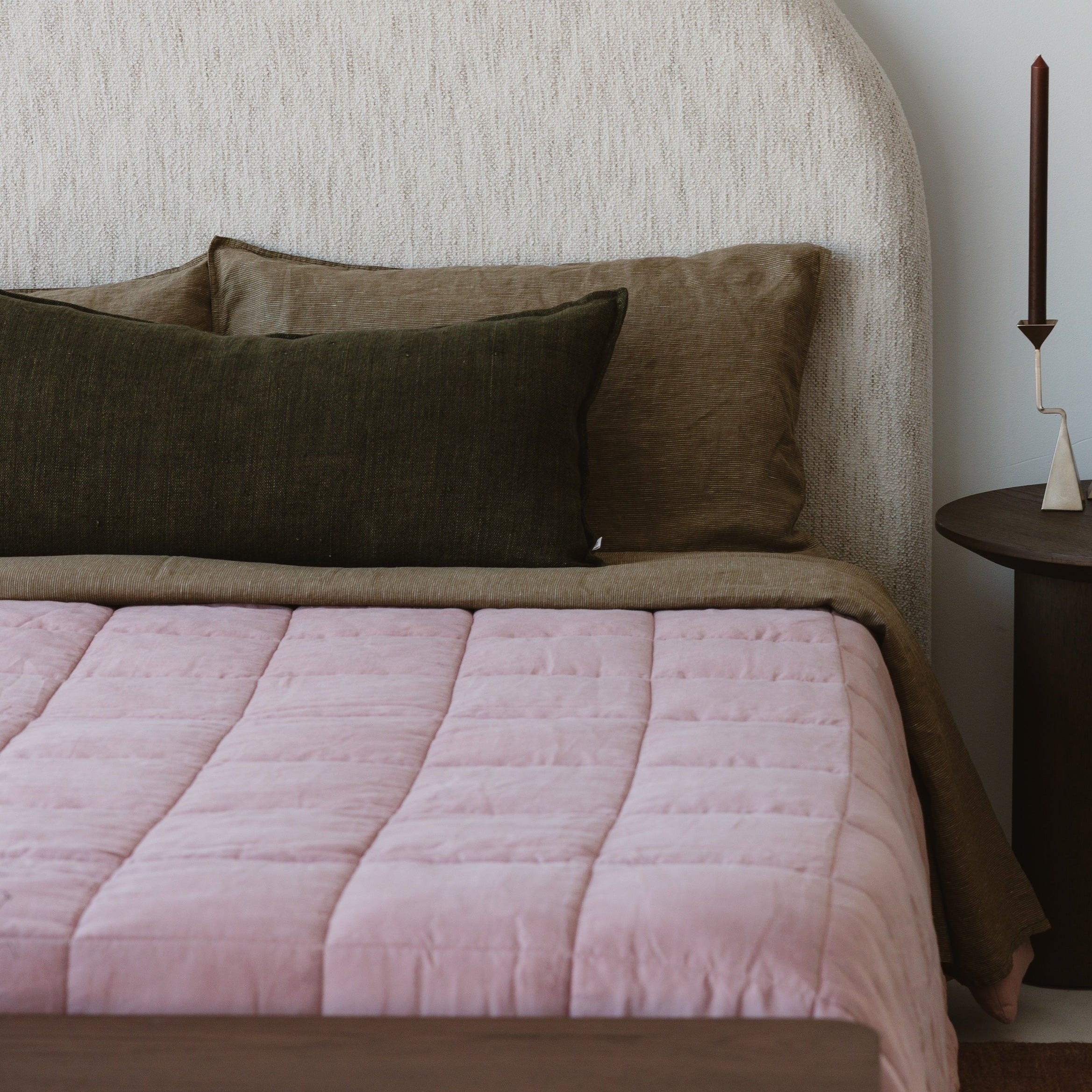 Flaxmill Lodge Cushion - Winter Moss