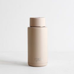 Frank Green Ceramic Reusable Bottle - Soft Stone 1L
