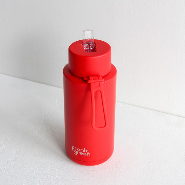 Frank Green Ceramic Reusable Bottle - Atomic Red 1L