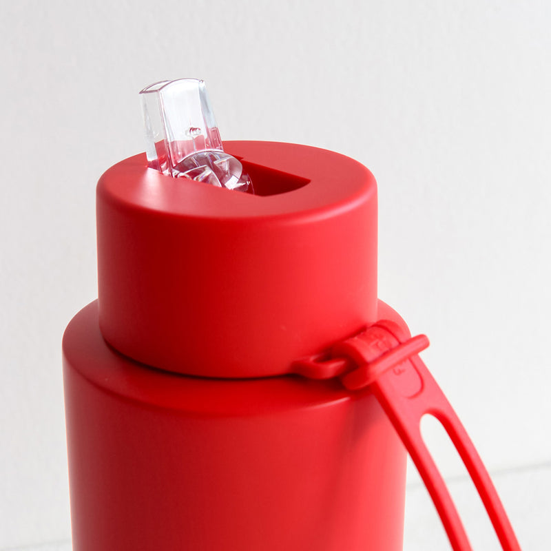 Frank Green Ceramic Reusable Bottle - Atomic Red 1L