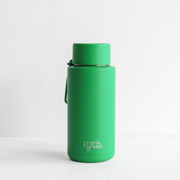 Frank Green Ceramic Reusable Bottle - Evergreen 1L