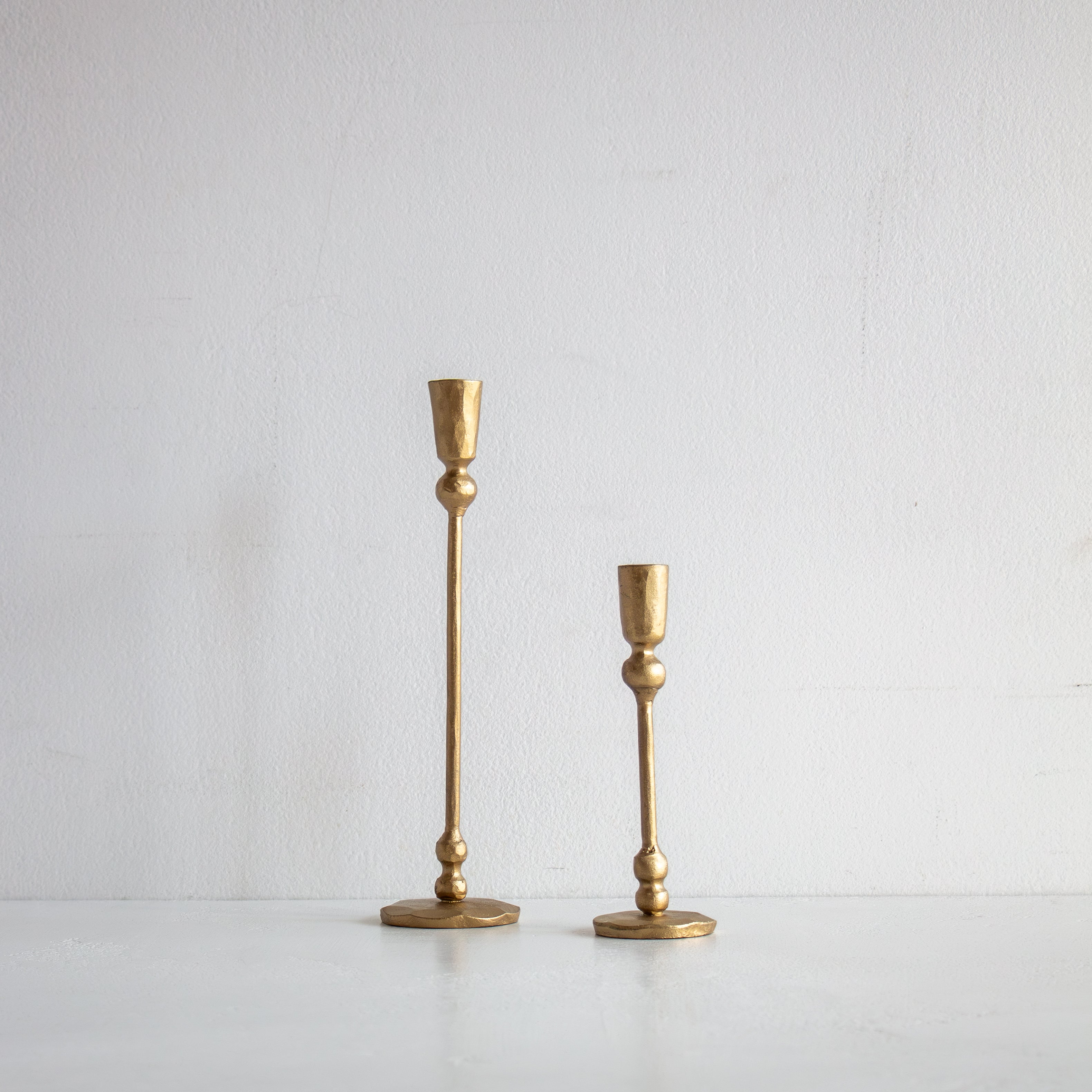 Briar Gold Candlestick - Medium