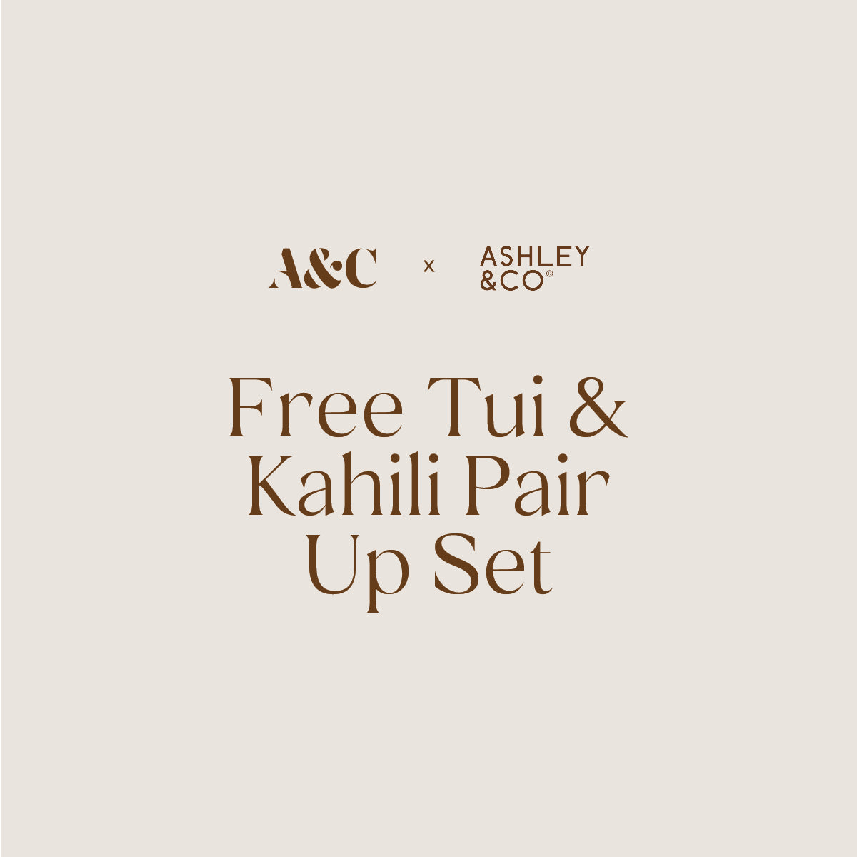 GWP Ashley & Co Pair Up - Wash Up and Sootherup - Tui & Kahili