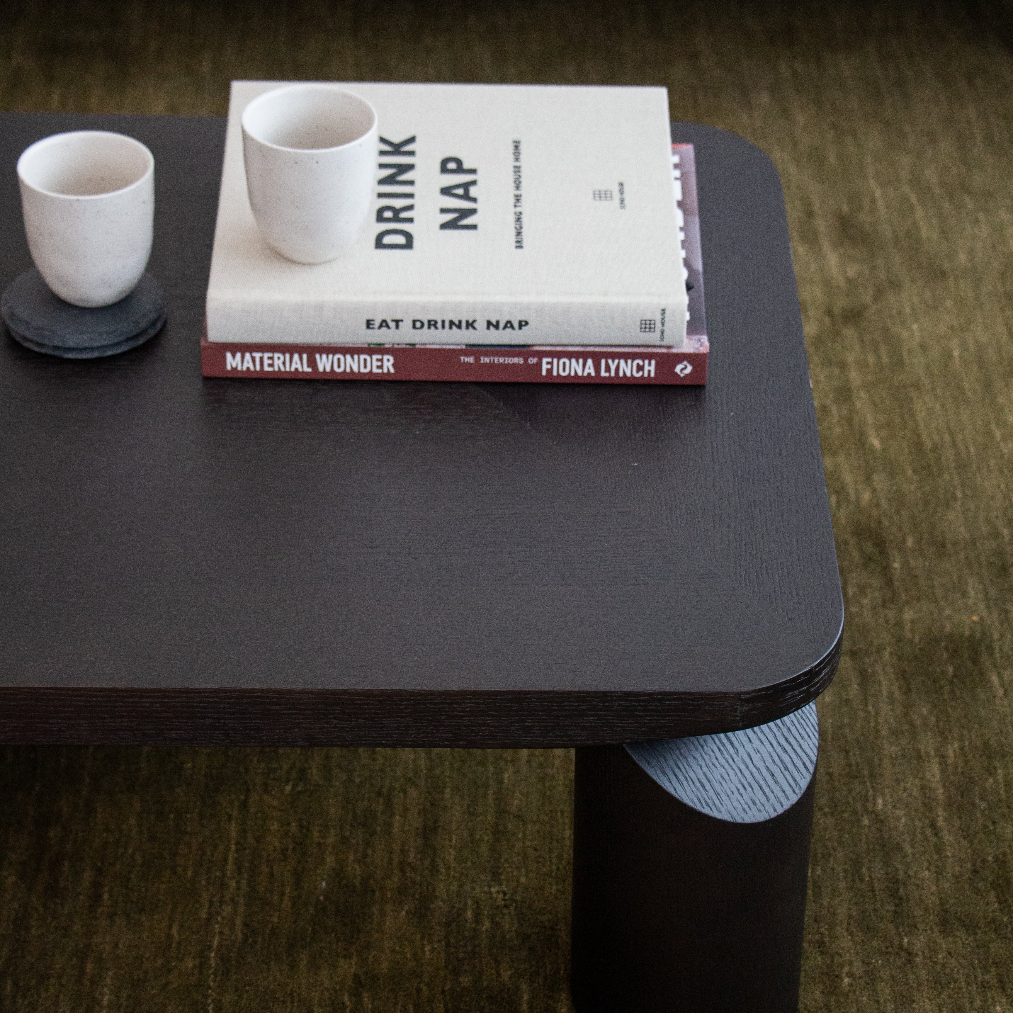 George Coffee Table - Black, 120cm