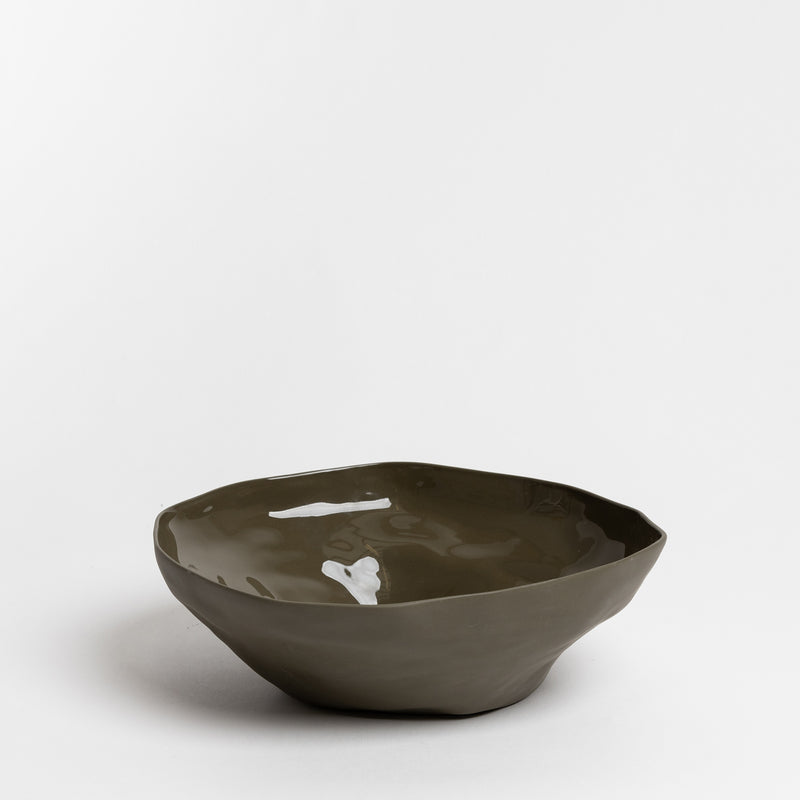 Haan Serving Bowl Medium - Olive