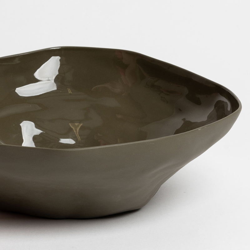 Haan Serving Bowl Medium - Olive