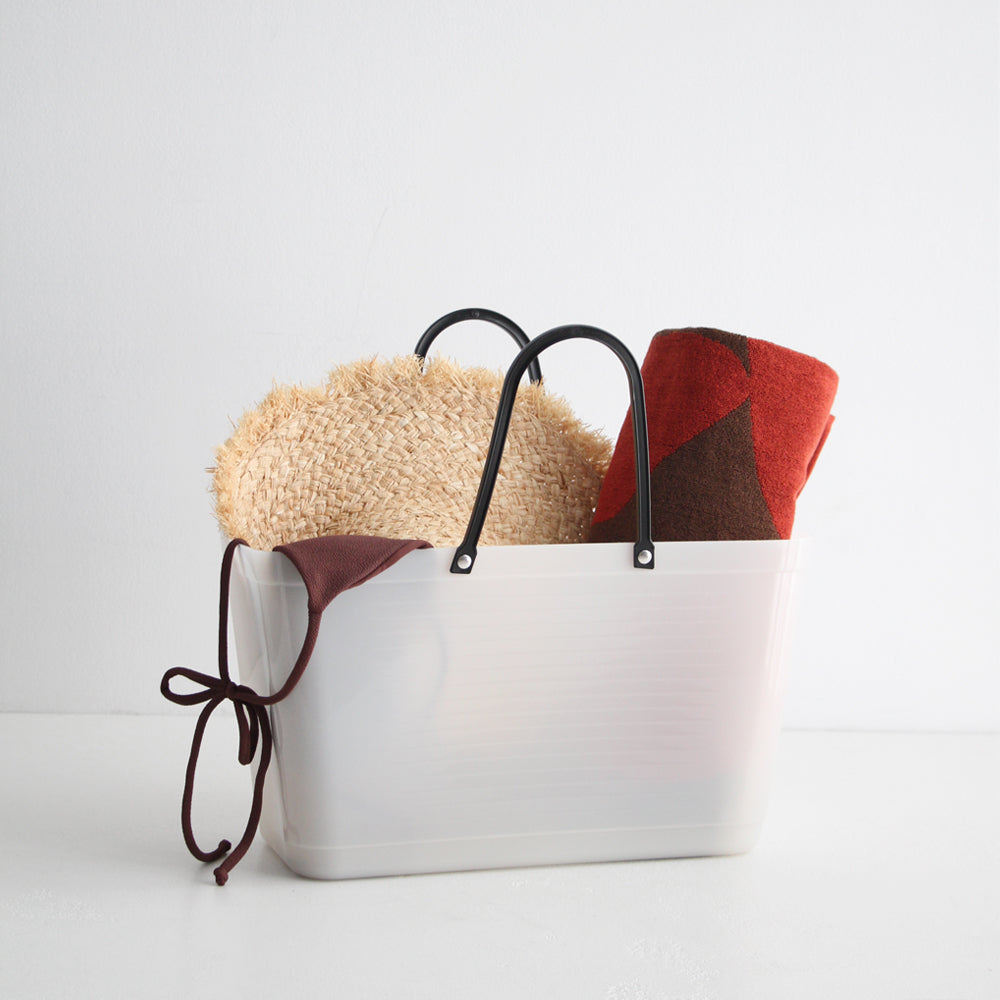 Hinza Large  Bucket Bag - Transparent