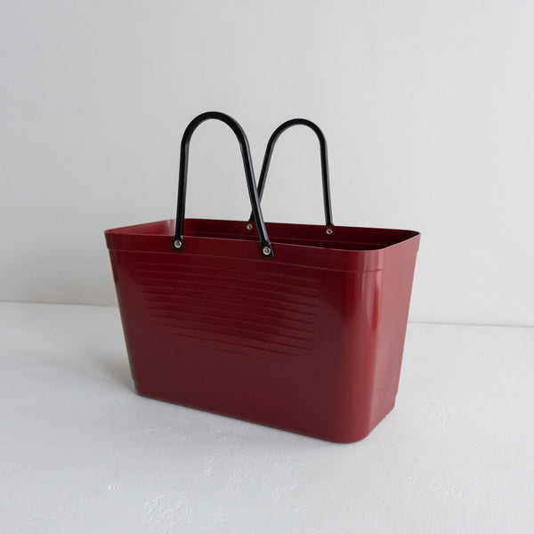 Hinza Large Bucket Bag - Maroon