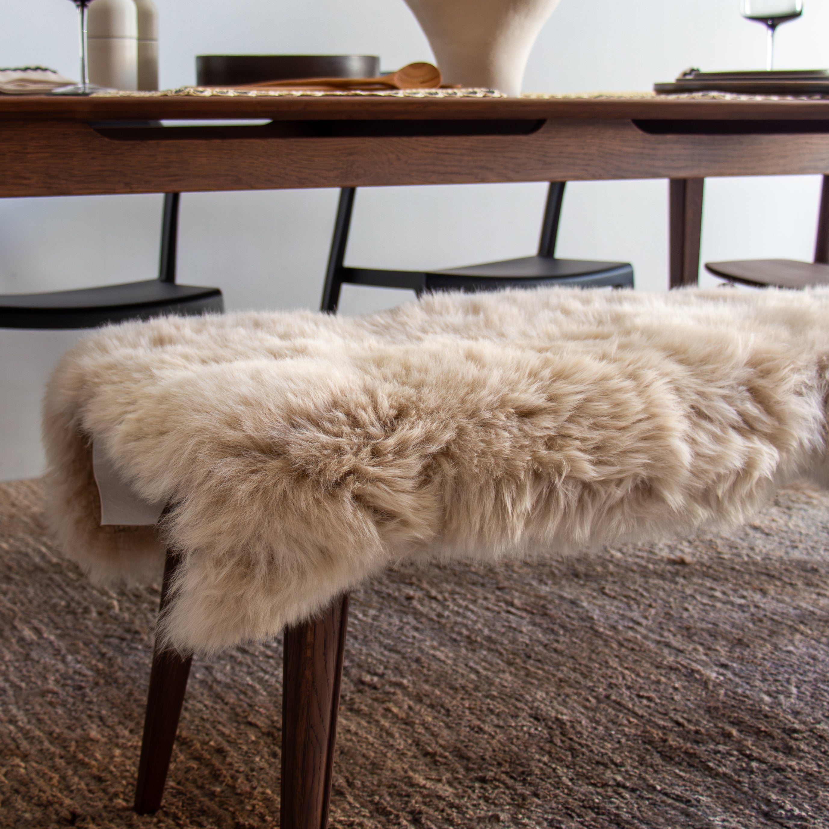 New Zealand Longwool Sheepskin - Nappa
