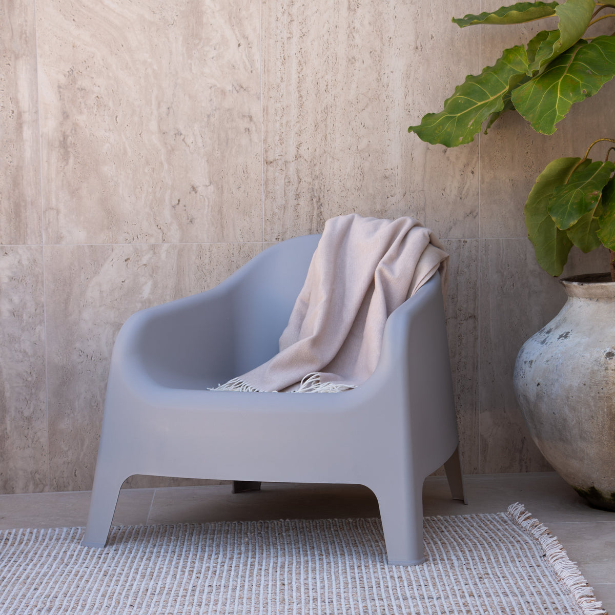 Hug Lounger - Grey