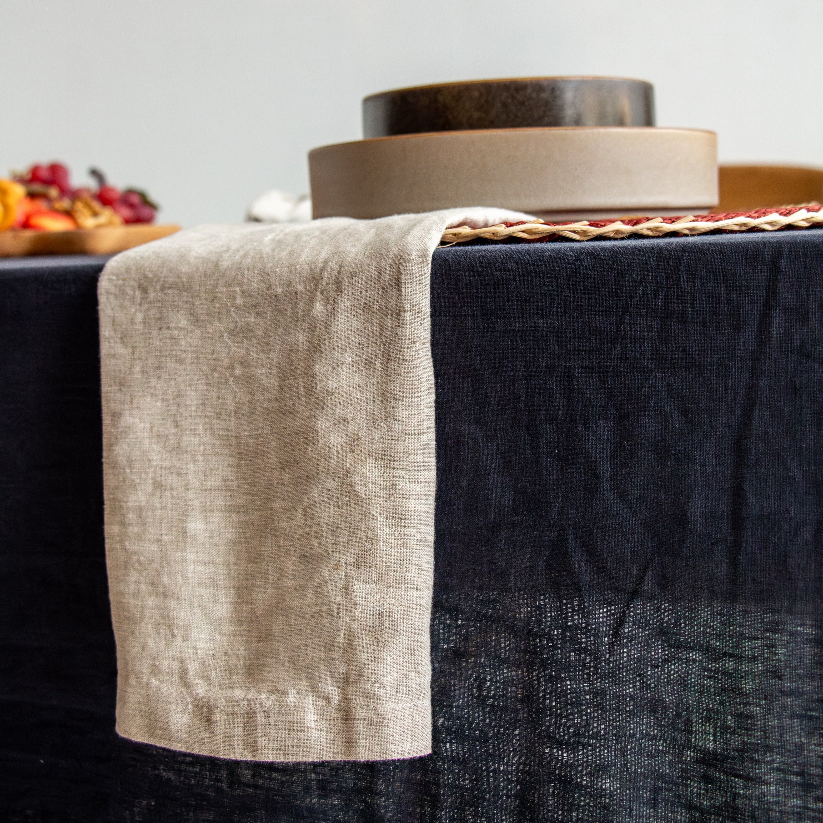 Linen Napkins - Oatmeal (Set of 4)