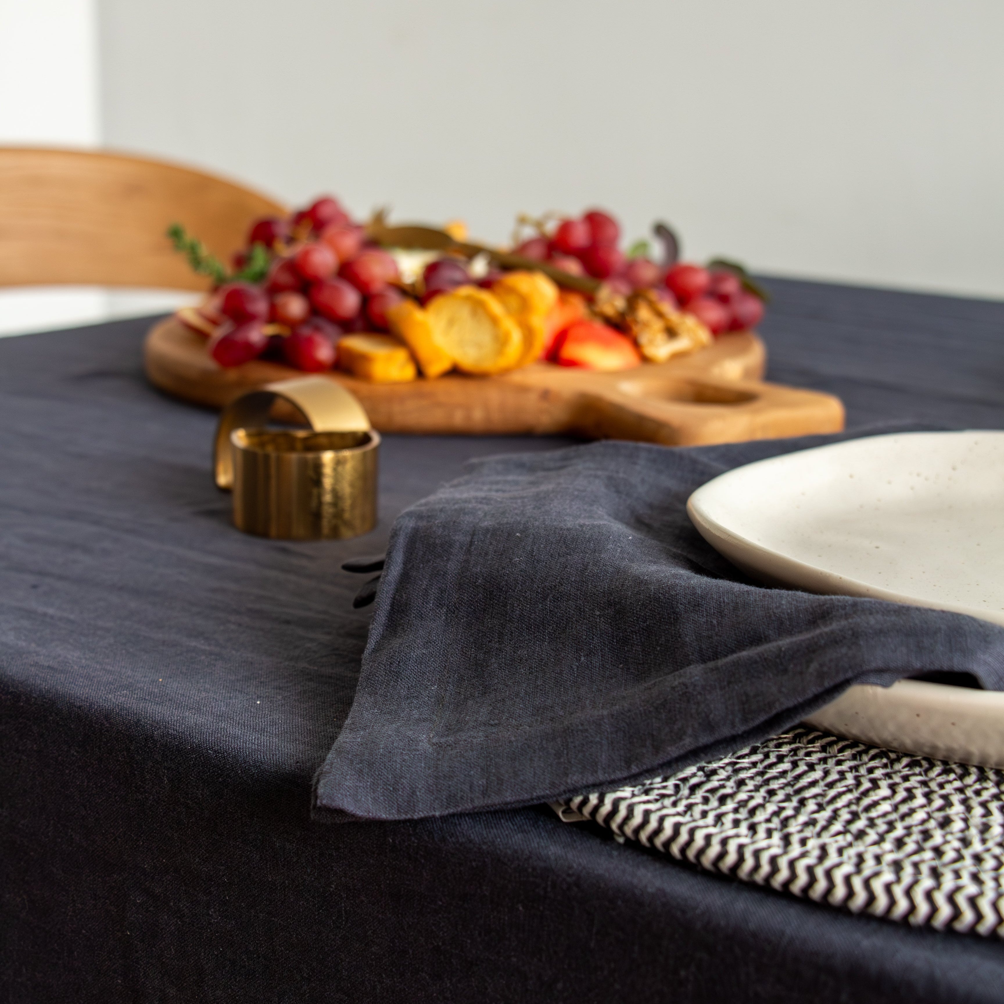 Linen Napkins - Ink (set of 4)