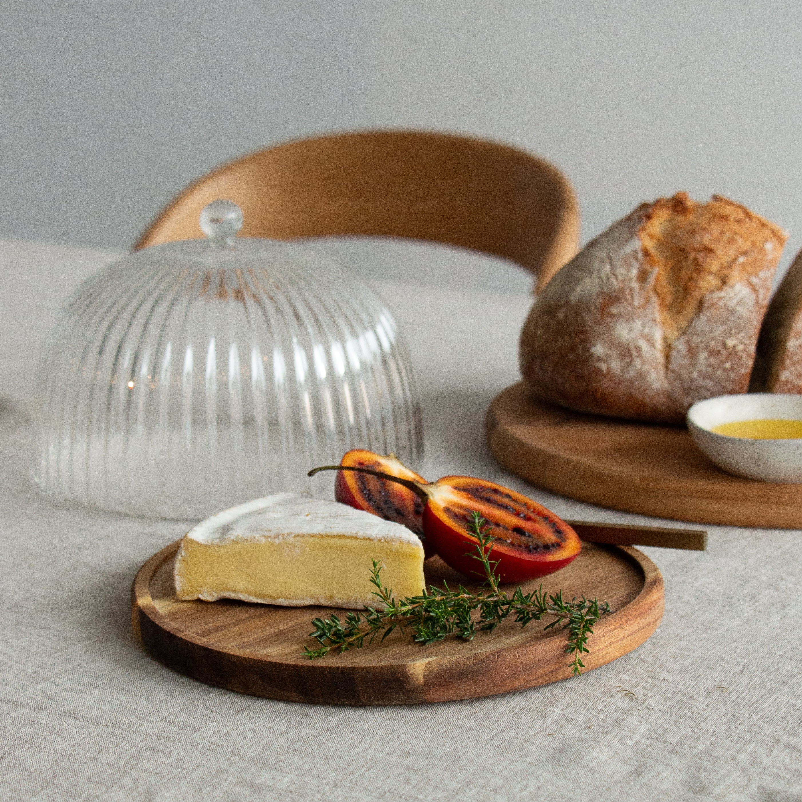 Bossi Glass Wood Dome