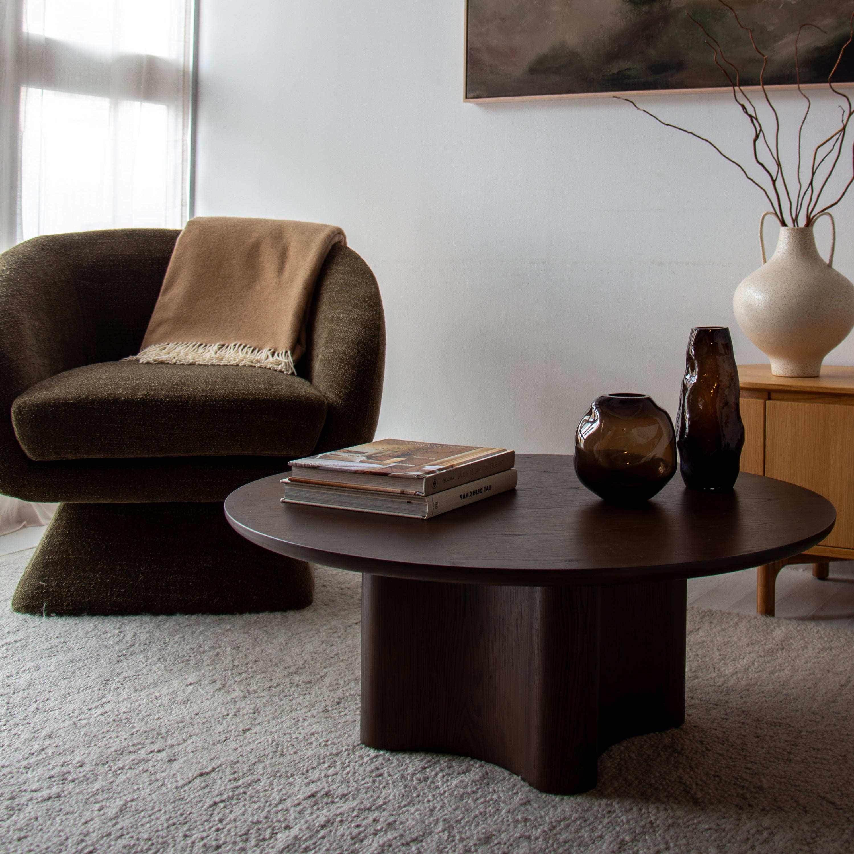Luma Coffee table - Dark Oak
