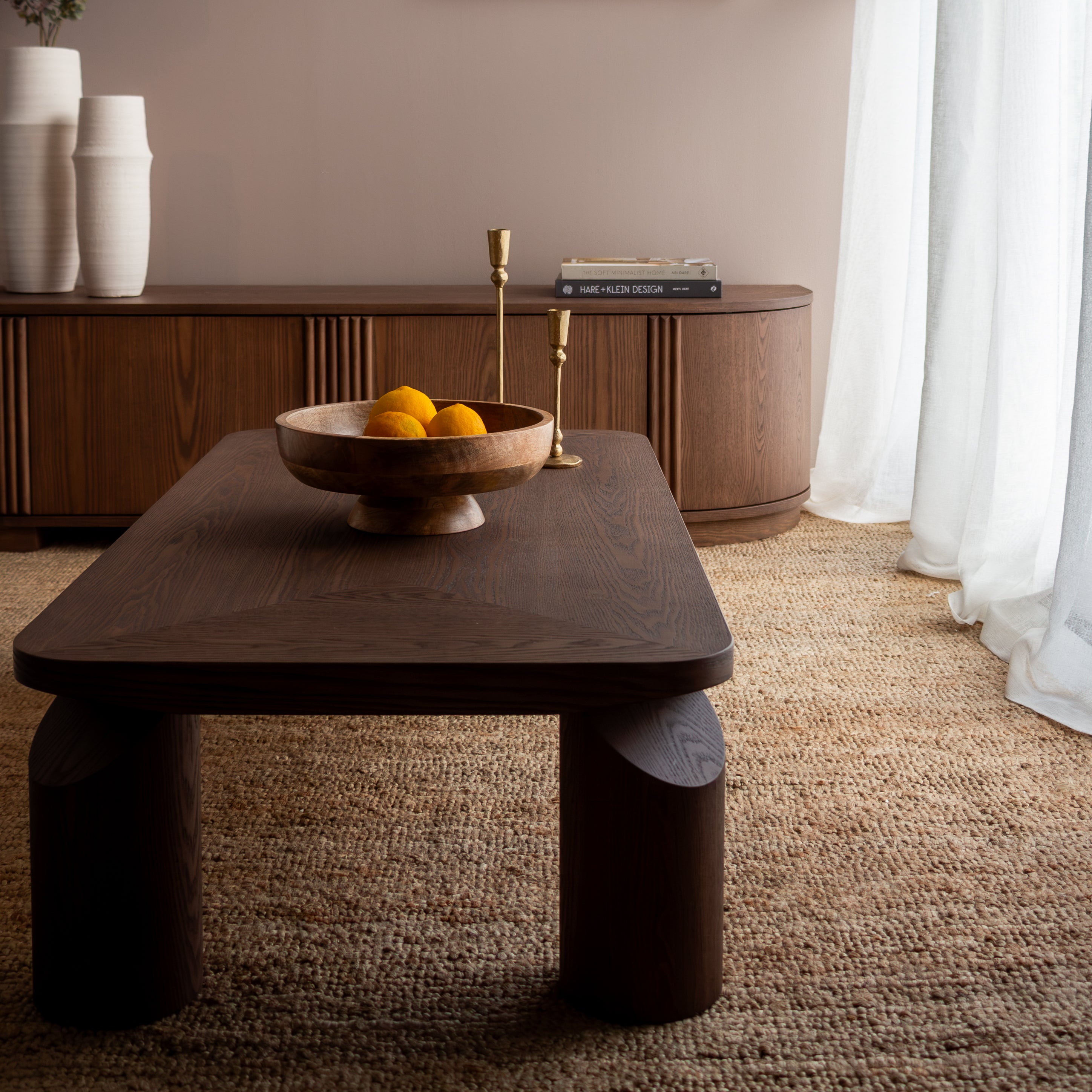 George Coffee Table - Walnut, 120cm