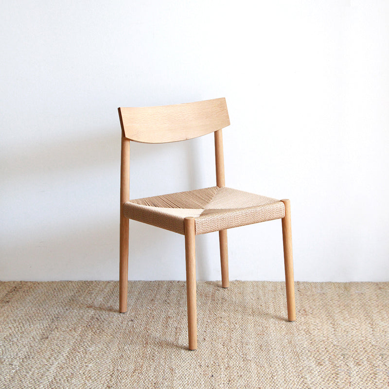 Isaac Cord Chair - Natural Oak