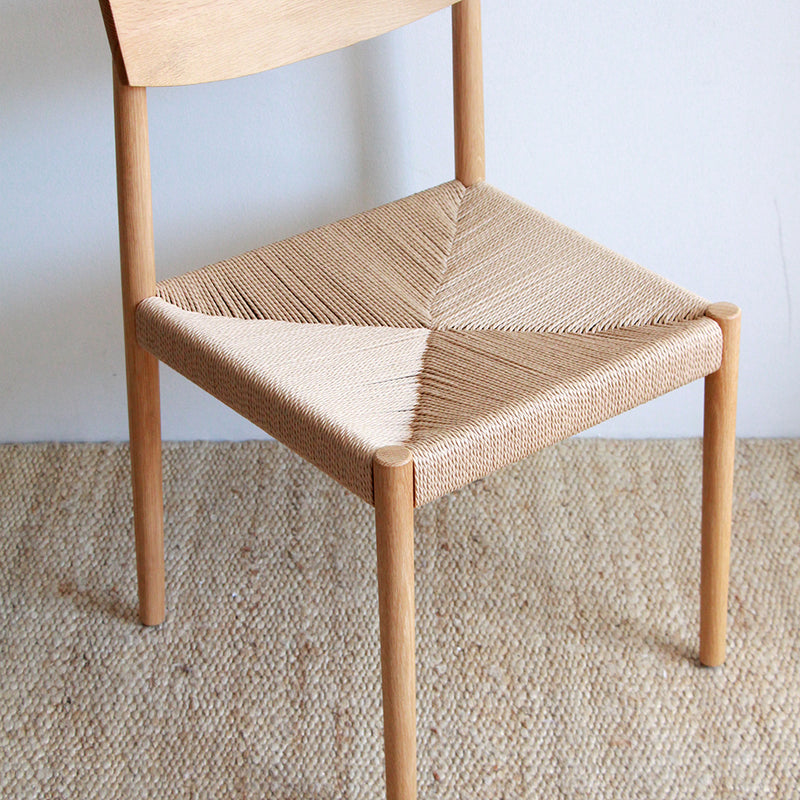Isaac Cord Chair - Natural Oak
