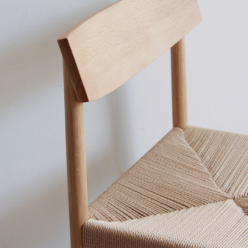 Isaac Cord Chair - Natural Oak