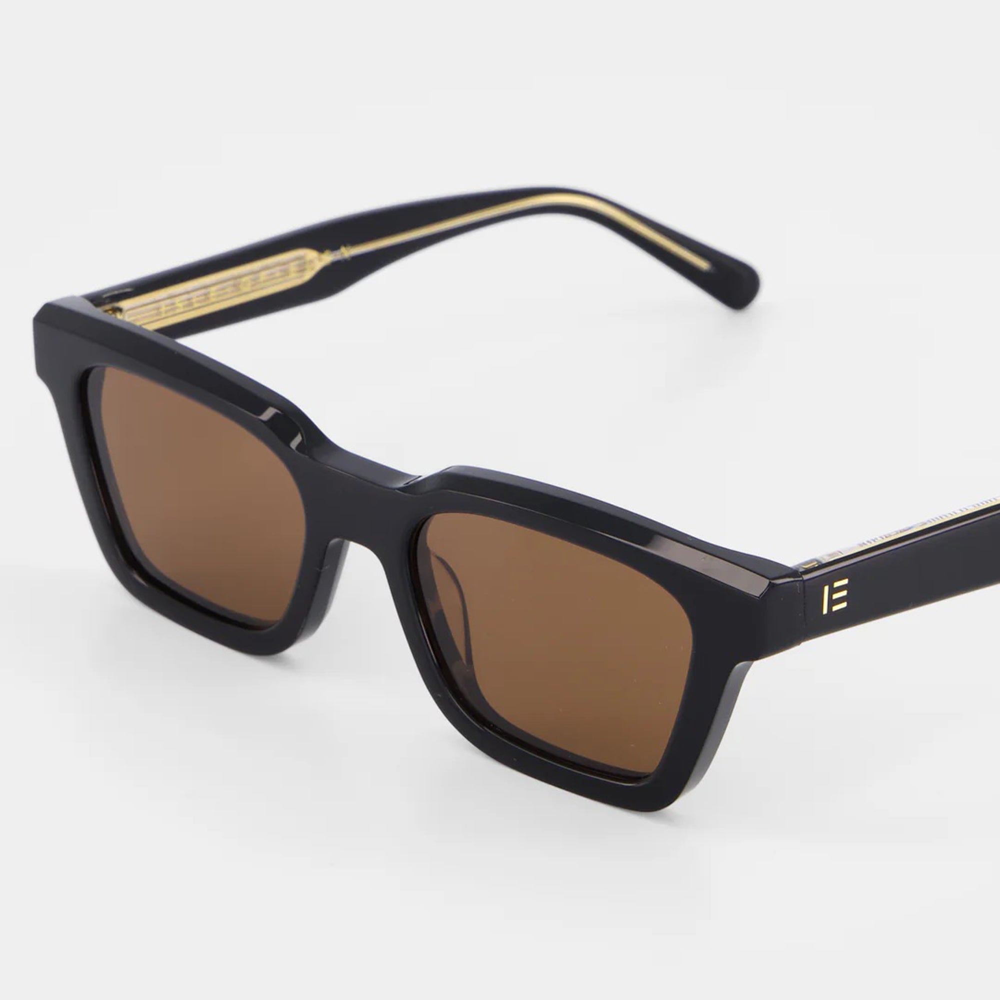 Brooklyn Sunglasses -  Black/Brown