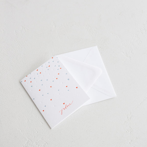 J'adore Greeting Card