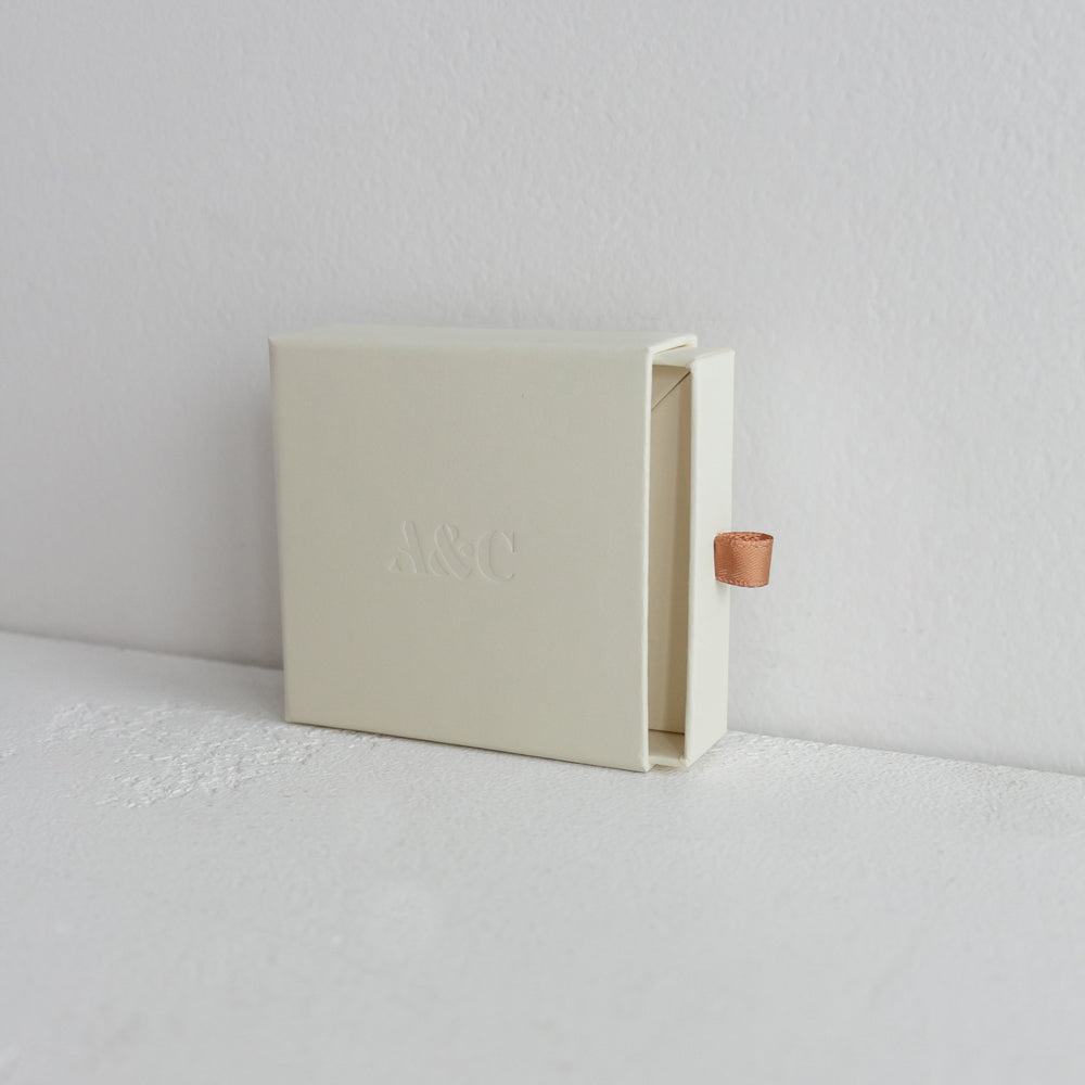 Crinkle Hoop Earring - Gold