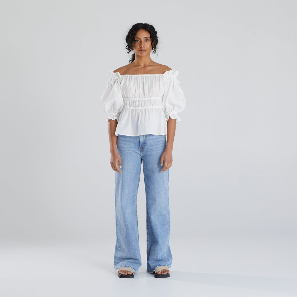Karla Blouse - Ecru