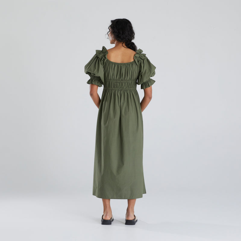 Karla Dress - Khaki