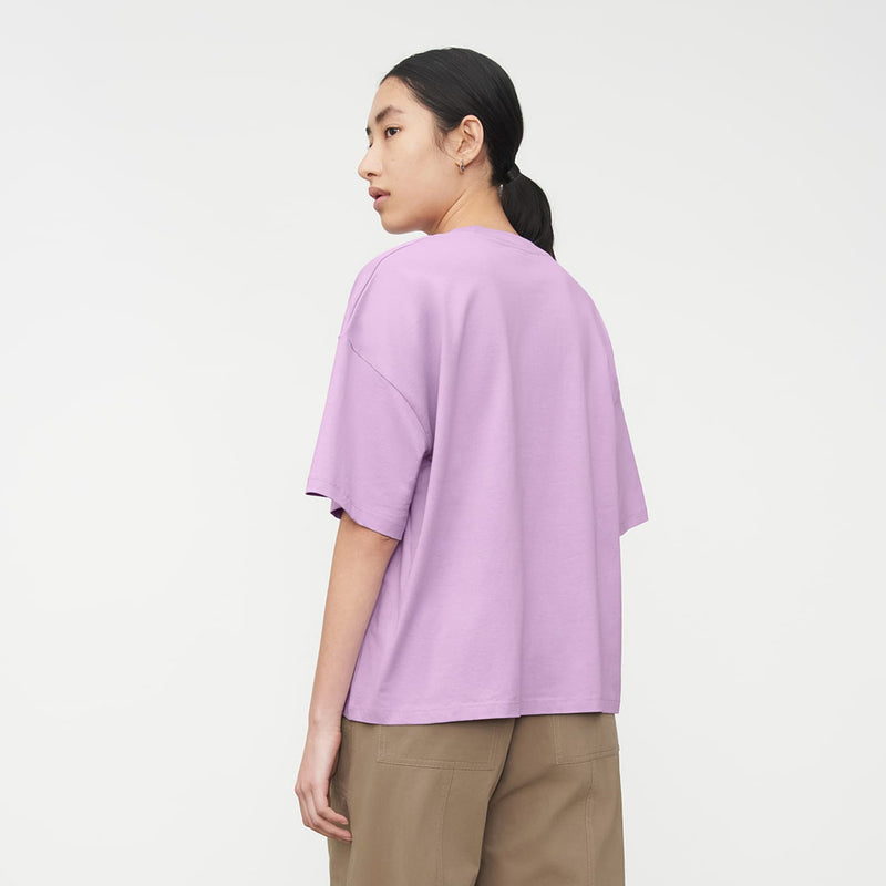 Oversized Boxy Tee - Lavender