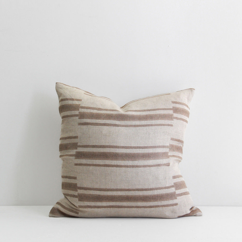 Lagos Square Cushion - Mocha