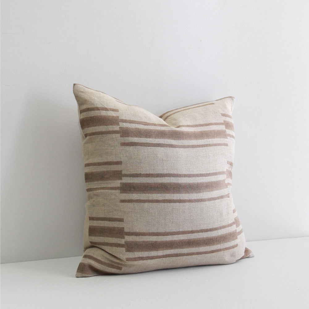 Lagos Square Cushion - Mocha