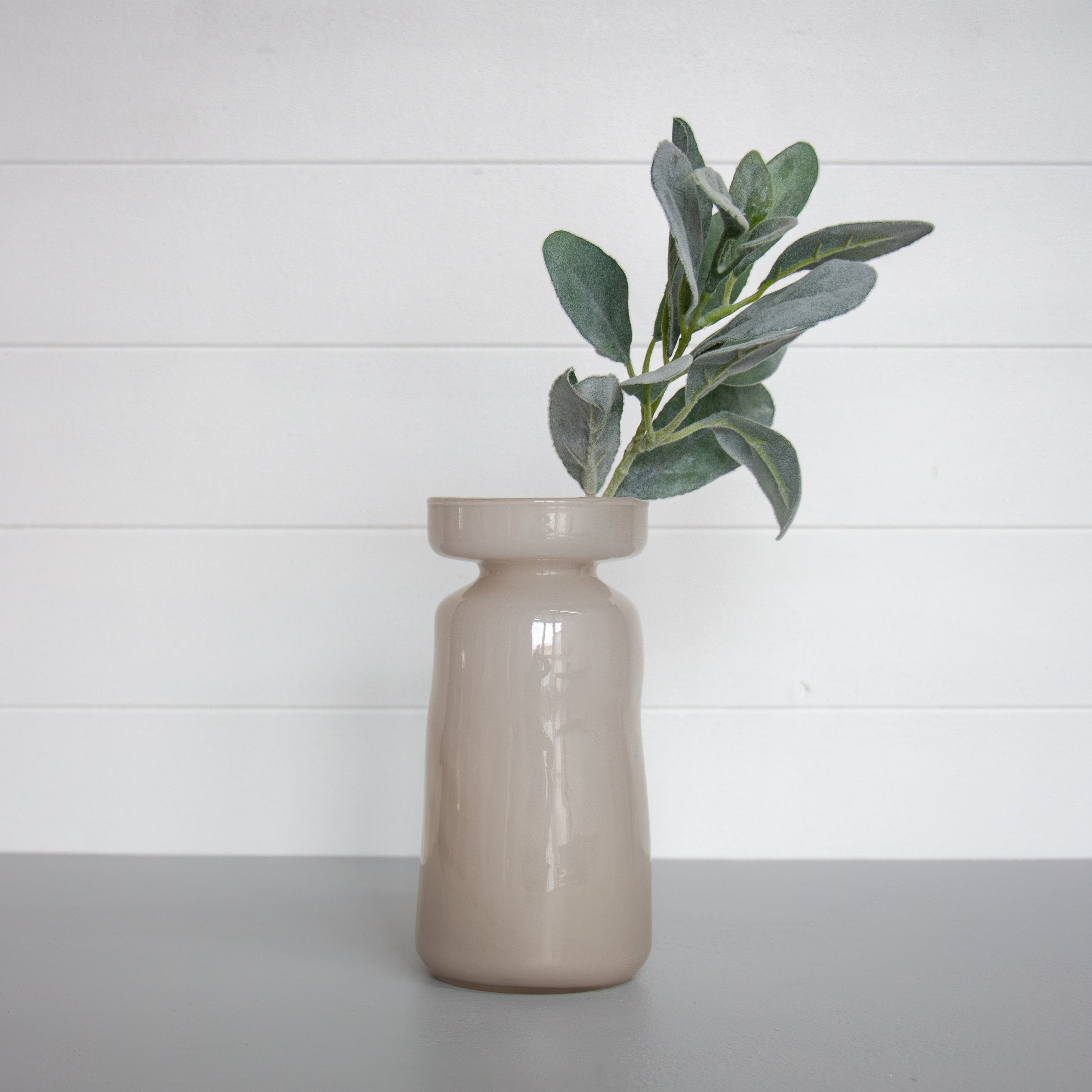Broste Vase Solai - Taupe Warm Grey