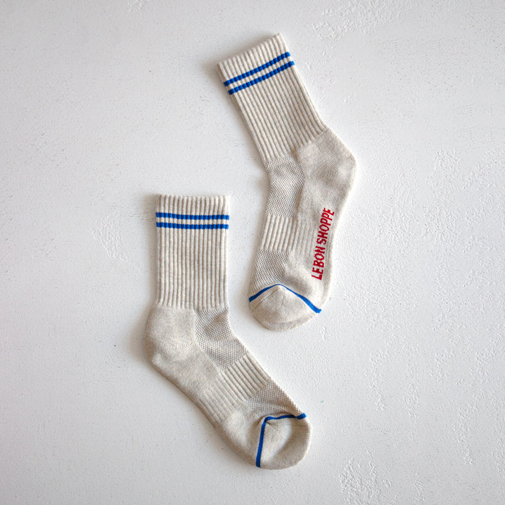 Boyfriend Socks - Ice