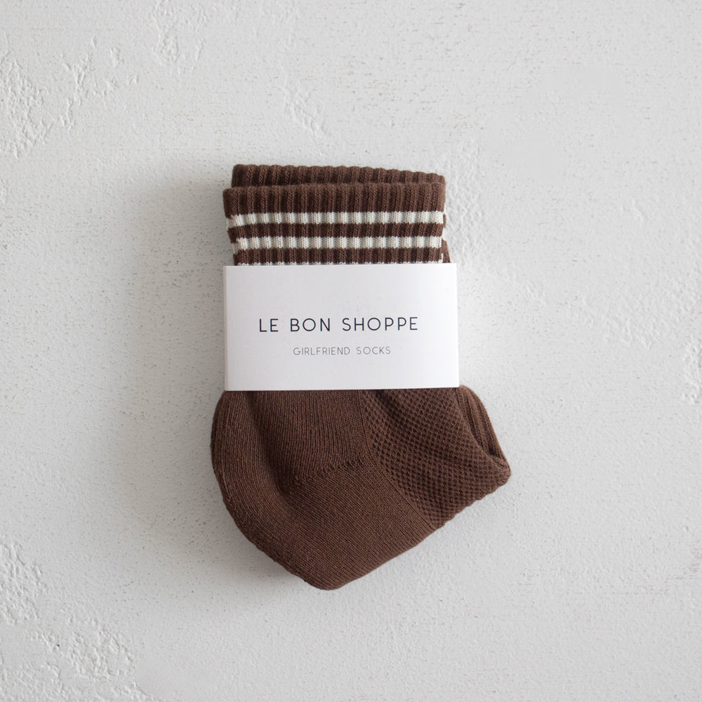 Girlfriend Socks - Mahogany
