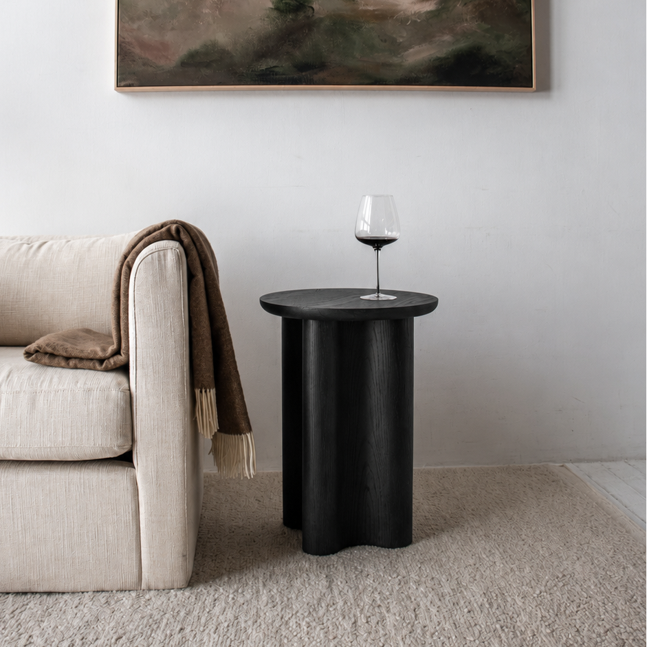 Luma Side table - Black