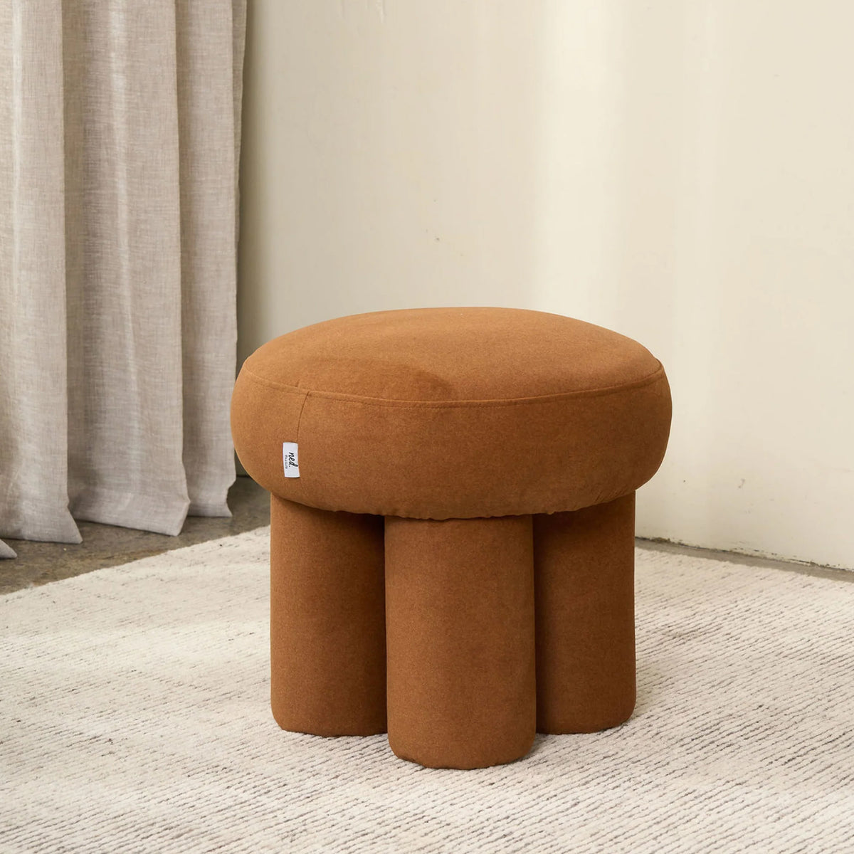 Lume Stool - Walnut