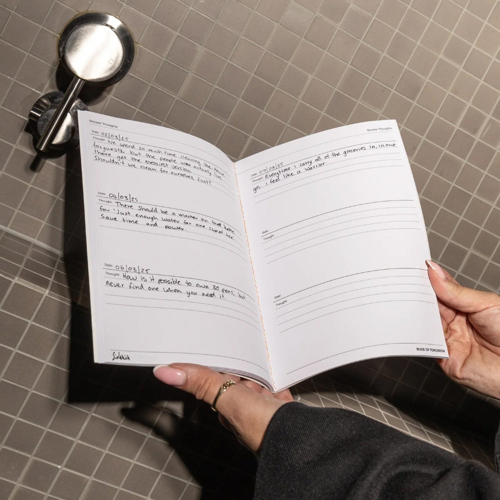 Shower Thoughts Sidekick Journal