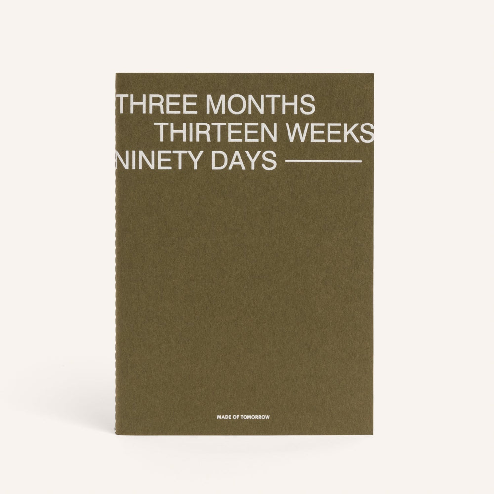 Three Monthly Planner - Khaki