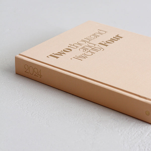 2024 Daily Diary - Peach