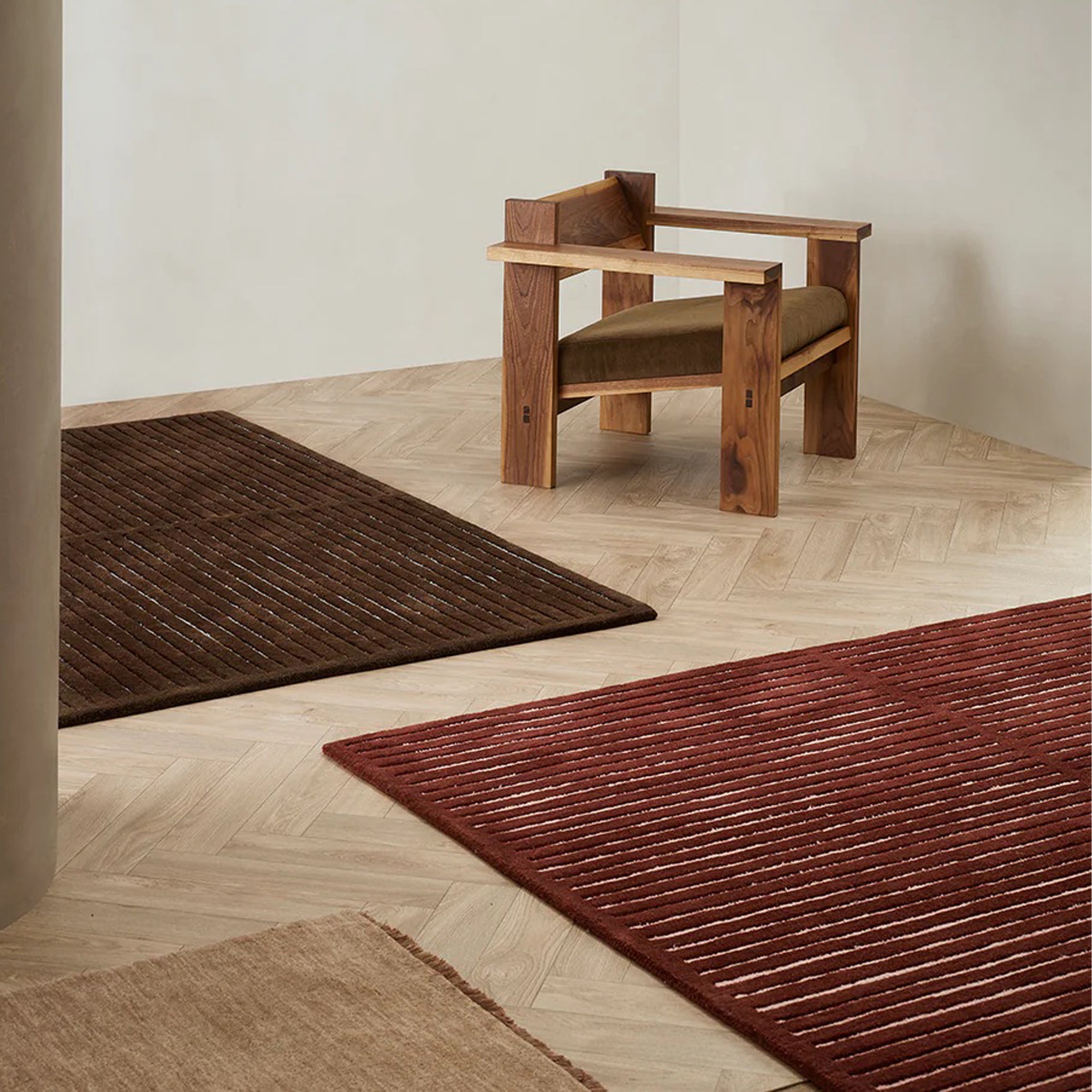 Marlow Floor Rug - Wine