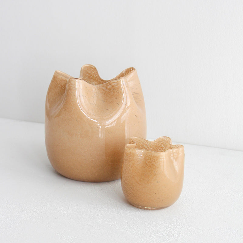 Medium Broste Esther Vase - Desert Sand