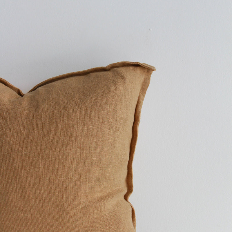 Messina Linen Cushion - Bronze
