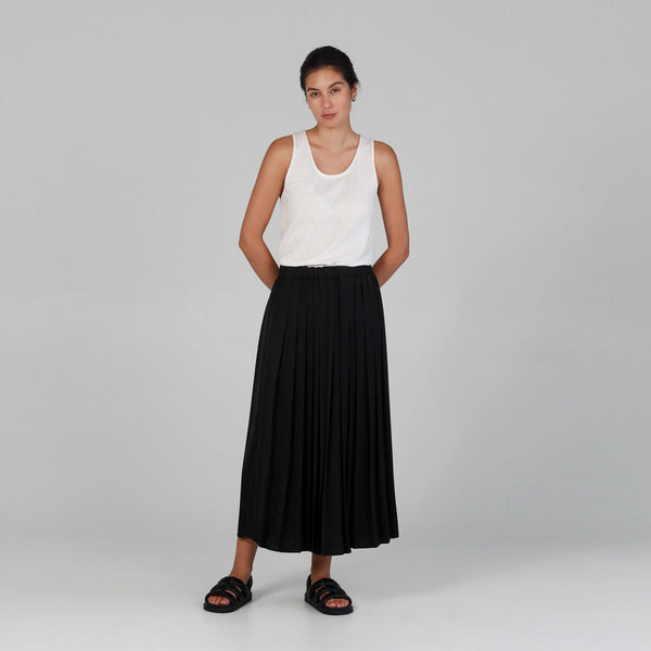 Millie Pleated Skirt - Black