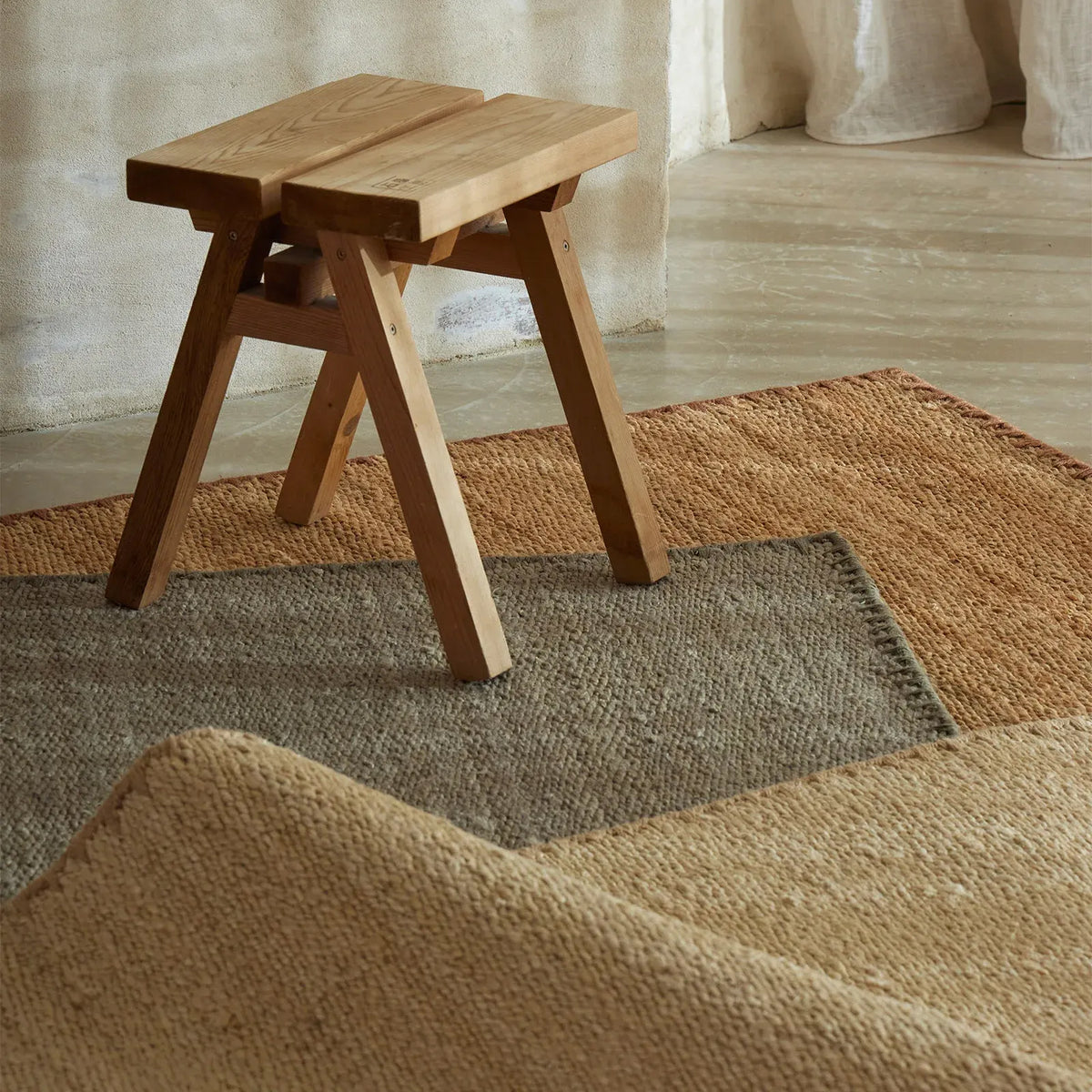 Monroe Floor Rug - Biscuit
