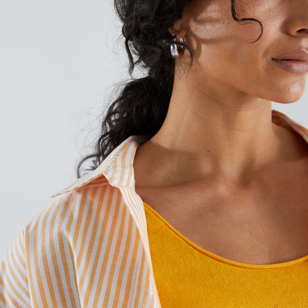 Naomi Knit Tank - Melon