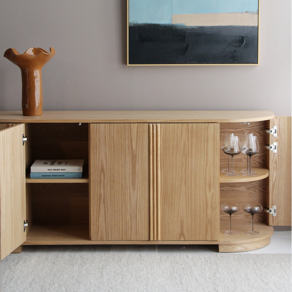 Elm Sideboard - Natural