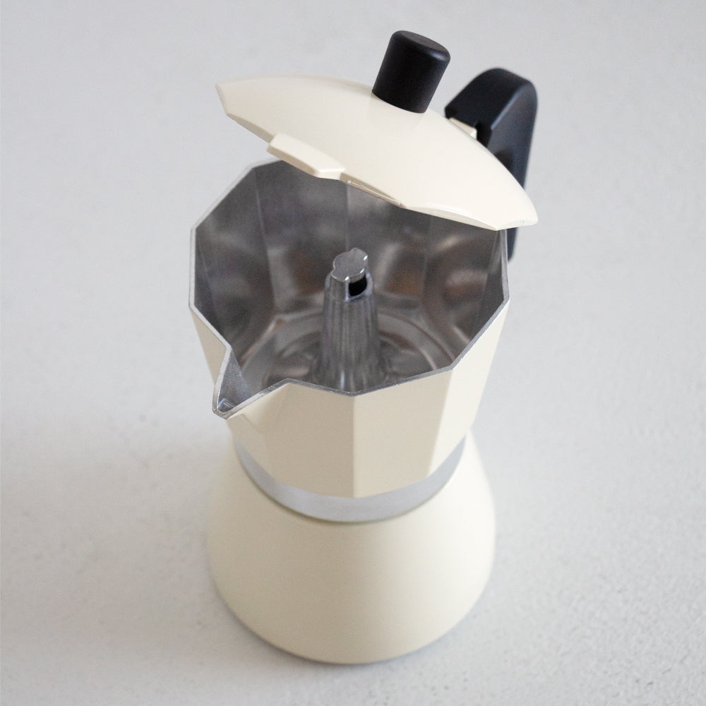 Nero Stovetop Espresso Maker - Ivory