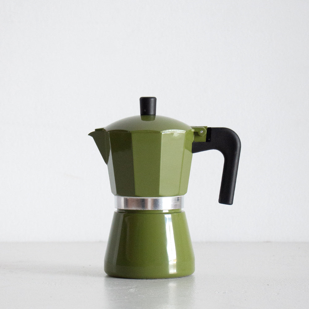 Nero Stovetop Espresso Maker - Olive